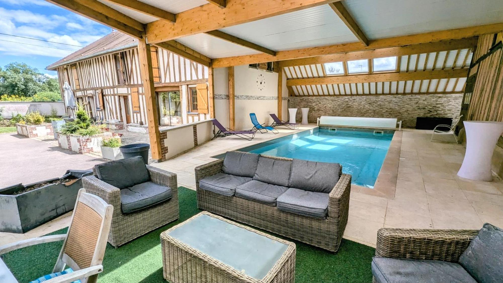 Maison Calme 14 Personnes, Piscine, Jardin Et Parking Bucheres Экстерьер фото